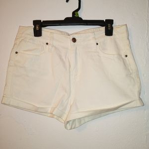 Adam Levine white shorts